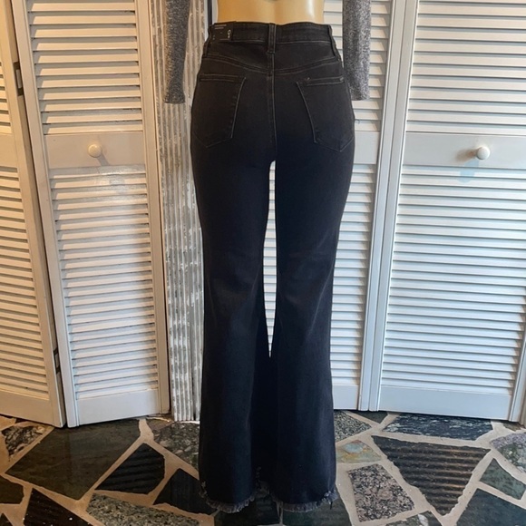 Insane Gene- Revival Black High Rise Super Flare size 11 - Picture 6 of 10